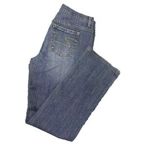 Liz & Co Women’s Denim Jeans Boot  Leg Stretch 5 Pockets Size 10 Comfort Casual